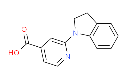 CAS No. 1019357-95-9, 2-(Indolin-1-yl)isonicotinic acid