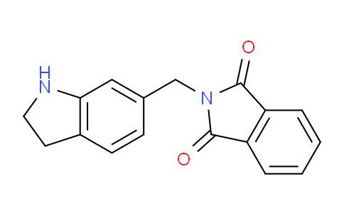CAS No. 58042-69-6, 2-(Indolin-6-ylmethyl)isoindoline-1,3-dione