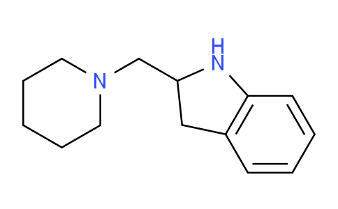 CAS No. 1499960-29-0, 2-(Piperidin-1-ylmethyl)indoline