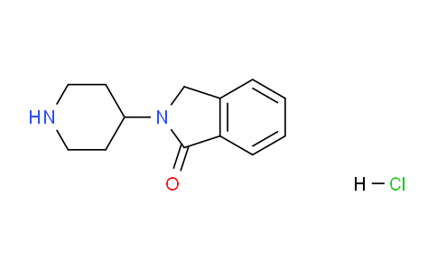 CAS No. 1233955-33-3, 2-(Piperidin-4-yl)isoindolin-1-one hydrochloride