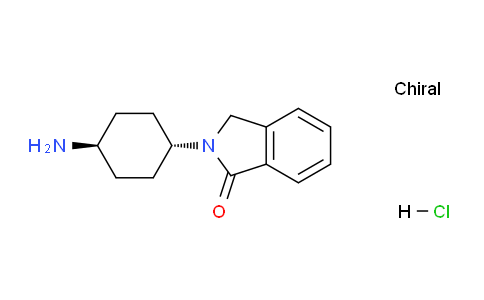 CAS No. 412356-10-6, 2-(trans-4-Aminocyclohexyl)isoindolin-1-one hydrochloride