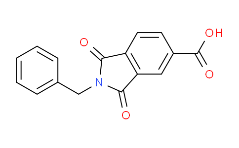 CAS No. 67822-75-7, 2-Benzyl-1,3-dioxoisoindoline-5-carboxylic acid