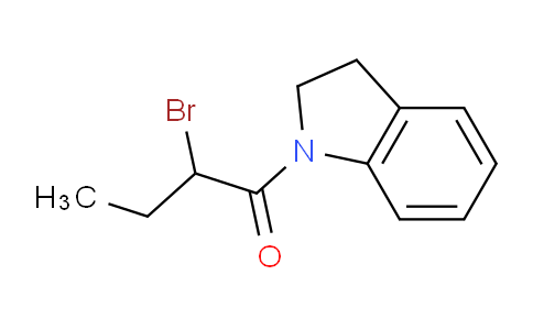 CAS No. 1119450-42-8, 2-Bromo-1-(indolin-1-yl)butan-1-one