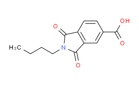 CAS No. 96296-39-8, 2-Butyl-1,3-dioxoisoindoline-5-carboxylic acid