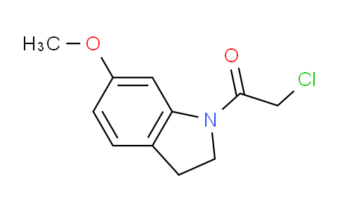 CAS No. 793672-17-0, 2-Chloro-1-(6-methoxyindolin-1-yl)ethanone