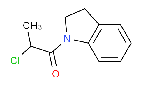 CAS No. 107236-27-1, 2-Chloro-1-(indolin-1-yl)propan-1-one