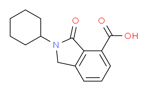 CAS No. 626205-17-2, 2-Cyclohexyl-3-oxoisoindoline-4-carboxylic acid