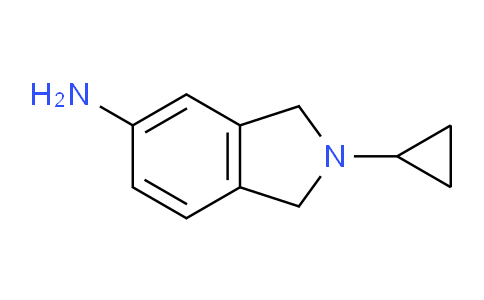 CAS No. 1017434-87-5, 2-Cyclopropylisoindolin-5-amine