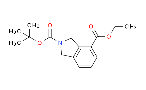 CAS No. 1311254-39-3, 2-tert-Butyl 4-ethyl isoindoline-2,4-dicarboxylate