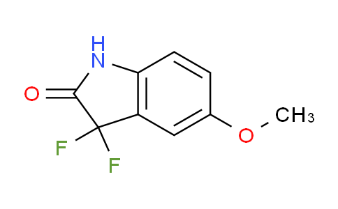 CAS No. 1360943-66-3, 3,3-Difluoro-5-methoxyindolin-2-one