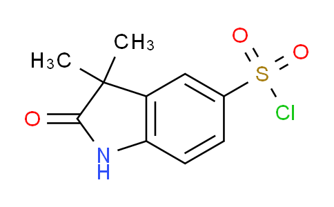 CAS No. 131880-56-3, 3,3-Dimethyl-2-oxoindoline-5-sulfonyl chloride