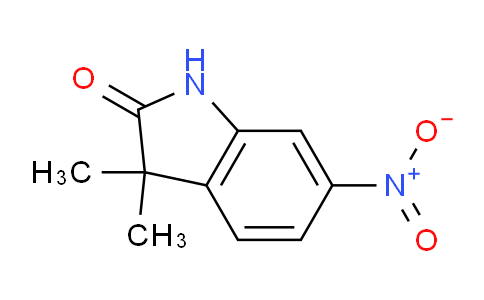 CAS No. 100510-64-3, 3,3-Dimethyl-6-nitroindolin-2-one