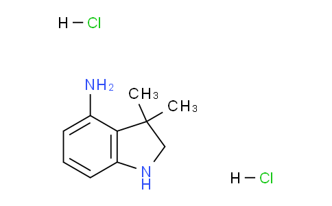 CAS No. 2411639-80-8, 3,3-Dimethylindolin-4-amine dihydrochloride