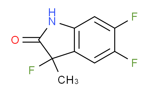 CAS No. 1319743-69-5, 3,5,6-Trifluoro-3-methylindolin-2-one
