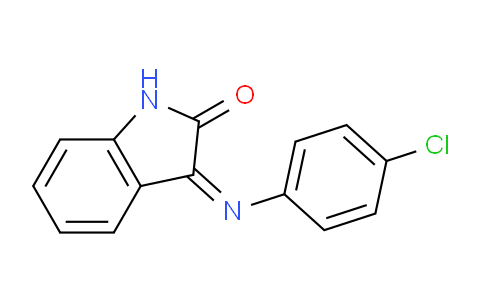 CAS No. 57644-24-3, 3-((4-Chlorophenyl)imino)indolin-2-one