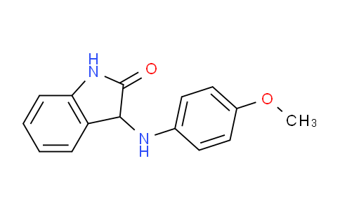 CAS No. 1099622-05-5, 3-((4-Methoxyphenyl)amino)indolin-2-one
