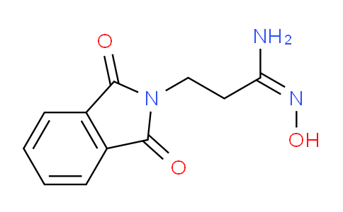 CAS No. 1365988-65-3, 3-(1,3-Dioxoisoindolin-2-yl)-N'-hydroxypropanimidamide