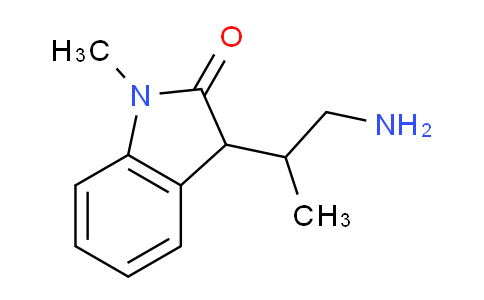 CAS No. 790607-67-9, 3-(1-Aminopropan-2-yl)-1-methylindolin-2-one