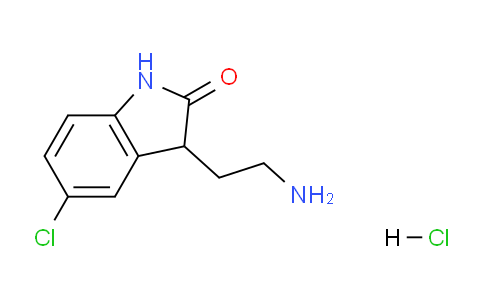 CAS No. 1185150-35-9, 3-(2-Aminoethyl)-5-chloroindolin-2-one hydrochloride