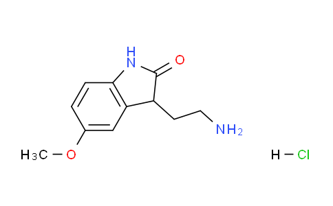 CAS No. 156632-46-1, 3-(2-Aminoethyl)-5-methoxyindolin-2-one hydrochloride