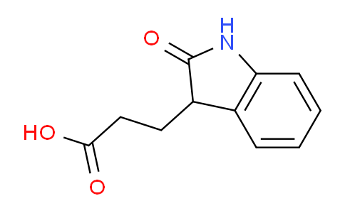 CAS No. 2971-17-7, 3-(2-Oxoindolin-3-yl)propanoic acid