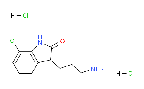 CAS No. 1956369-13-3, 3-(3-Aminopropyl)-7-chloroindolin-2-one dihydrochloride