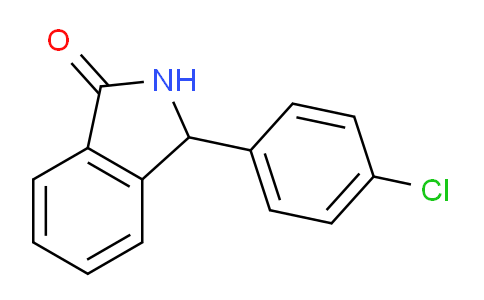 CAS No. 2224-77-3, 3-(4-Chlorophenyl)isoindolin-1-one
