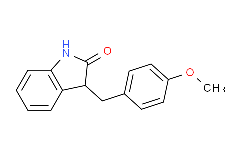 CAS No. 170956-93-1, 3-(4-Methoxybenzyl)indolin-2-one
