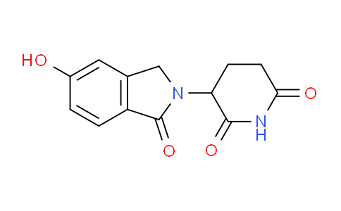 CAS No. 1416990-08-3, 3-(5-Hydroxy-1-oxoisoindolin-2-yl)piperidine-2,6-dione