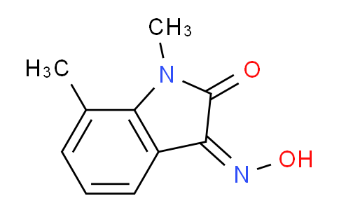 CAS No. 106000-23-1, 3-(Hydroxyimino)-1,7-dimethylindolin-2-one