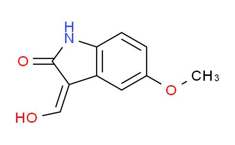 CAS No. 1018549-00-2, 3-(Hydroxymethylene)-5-methoxyindolin-2-one