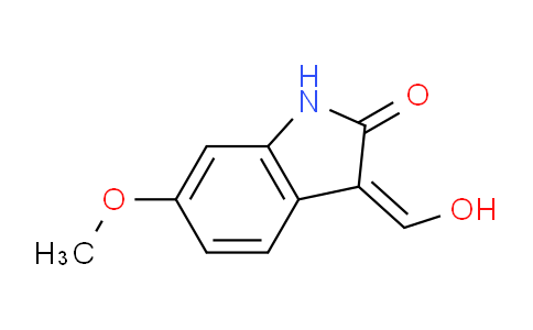 CAS No. 1824813-94-6, 3-(Hydroxymethylene)-6-methoxyindolin-2-one
