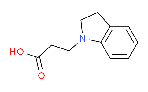 CAS No. 99855-02-4, 3-(Indolin-1-yl)propanoic acid