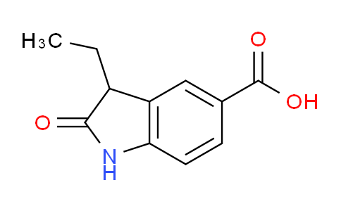 CAS No. 1225957-57-2, 3-Ethyl-2-oxoindoline-5-carboxylic acid
