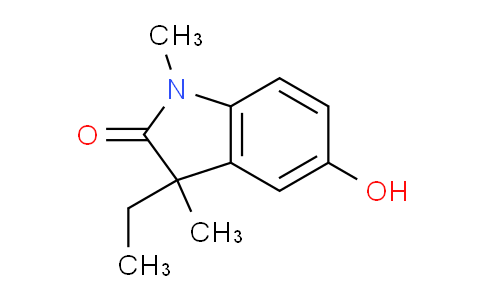 CAS No. 120713-59-9, 3-Ethyl-5-hydroxy-1,3-dimethylindolin-2-one