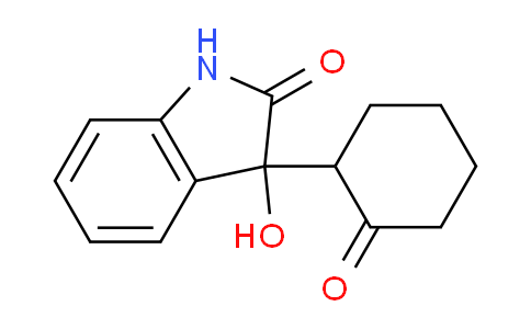 CAS No. 76325-79-6, 3-Hydroxy-3-(2-oxocyclohexyl)indolin-2-one