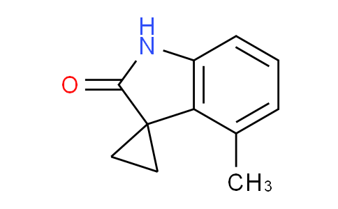 CAS No. 1823338-03-9, 4'-Methylspiro[cyclopropane-1,3'-indolin]-2'-one