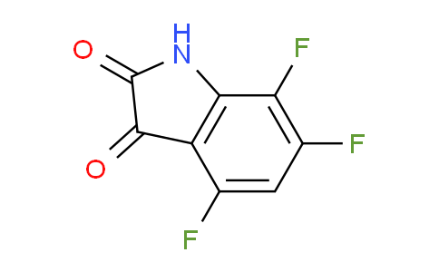 CAS No. 1228009-48-0, 4,6,7-Trifluoroindoline-2,3-dione
