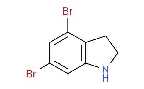 CAS No. 1956318-31-2, 4,6-Dibromoindoline