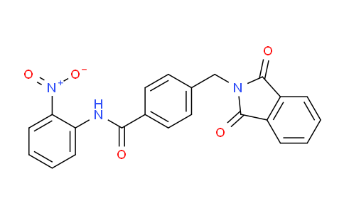 CAS No. 1845706-31-1, 4-((1,3-Dioxoisoindolin-2-yl)methyl)-N-(2-nitrophenyl)benzamide
