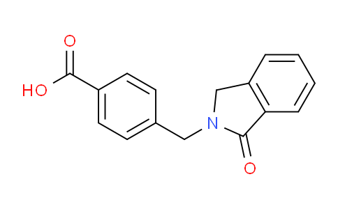 CAS No. 503039-50-7, 4-((1-Oxoisoindolin-2-yl)methyl)benzoic acid