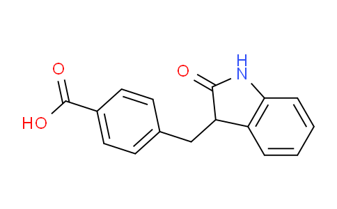 CAS No. 1707571-73-0, 4-((2-Oxoindolin-3-yl)methyl)benzoic acid