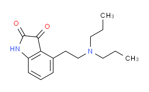 CAS No. 102842-51-3, 4-(2-(Dipropylamino)ethyl)indoline-2,3-dione