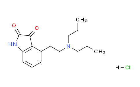 CAS No. 221264-21-7, 4-(2-(Dipropylamino)ethyl)indoline-2,3-dione hydrochloride