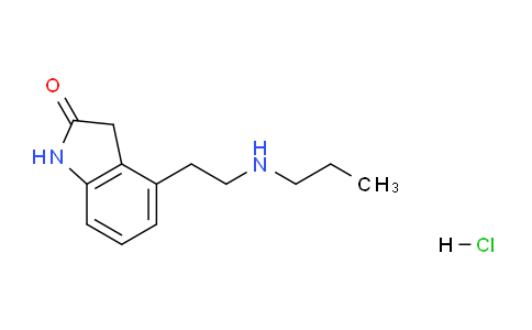 CAS No. 173990-76-6, 4-(2-(Propylamino)ethyl)indolin-2-one hydrochloride