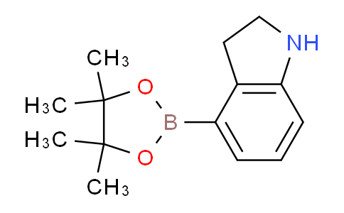 CAS No. 1622173-47-0, 4-(4,4,5,5-Tetramethyl-1,3,2-dioxaborolan-2-yl)indoline