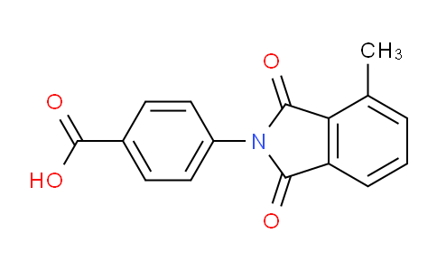 CAS No. 1004085-26-0, 4-(4-Methyl-1,3-dioxoisoindolin-2-yl)benzoic acid