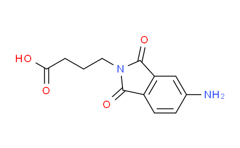 CAS No. 18595-81-8, 4-(5-Amino-1,3-dioxoisoindolin-2-yl)butanoic acid