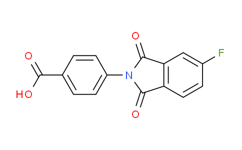 CAS No. 299963-58-9, 4-(5-Fluoro-1,3-dioxoisoindolin-2-yl)benzoic acid