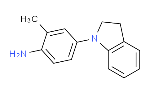 CAS No. 1154319-85-3, 4-(Indolin-1-yl)-2-methylaniline